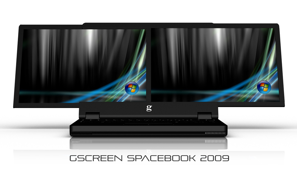 Spacebook - лаптоп с два екрана